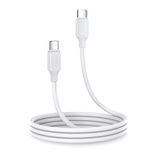 Joyroom Long-Lasting Series A9 USB-C / USB-C PD QC cable 60W 3A 1m - white