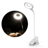 [RETURNED ITEM] Wireless LED reading lamp with clip + white micro USB cable