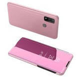 Clear View Case cover for Huawei P Smart 2020 pink