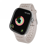 Pasek Decoded Silicone Ares O Band  na Apple Watch 40 / 41 / 42 mm - beżowy