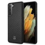 Mercedes Dynamic Line Hülle für Samsung Galaxy S21+ - Schwarz