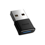 Baseus BA04 Mini Bluetooth 5.0 Adapter USB Empfänger Sender für Computer Schwarz (ZJBA000001)