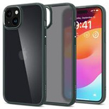 Spigen Ultra Hybrid-Hülle für iPhone 15 – dunkelgrün