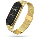 Tech-Protect MilaneseBand strap for Xiaomi Mi Smart Band 7 / 7 NFC - gold