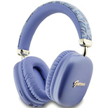 Guess GCube Metallic Script Logo Headphones - Purple