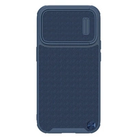 Nillkin Textured S Case etui iPhone 14 Pro pancerny pokrowiec z osłoną na aparat niebieski