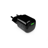 Puro 20W GaN USB-C Wandladegerät – Schwarz