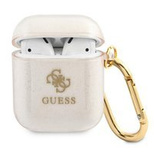 Guess, GUA2UCG4GD AirPods decken Gold/Gold Glitter Collection ab