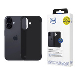 3mk Just20g Matt Case für Apple iPhone 16 - Matt Schwarz