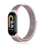 Tech-Protect Nylon Strap for Xiaomi Smart Band 8 / 8 NFC - Pink