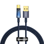 Baseus Explorer Series cable USB cable - USB Type C 100W 1m blue (CATS000203)