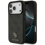 Guess 4G Small Classic Logo MagSafe case for iPhone 17 Pro - black