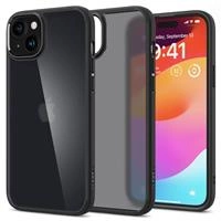 Etui Spigen Ultra Hybrid na iPhone 15 - przezroczysto-czarne