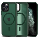 Tech-Protect MagMat MagSafe iPhone 11 Pro Case - Matte Green