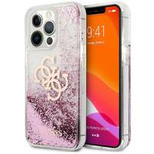 Guess GUHCP13XLG4GPI iPhone 13 Pro Max 6,7&quot; rosa/rosa Hardcase 4G Big Liquid Glitter