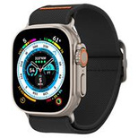 Spigen Fit Lite Ultra Armband für Apple Watch 4/5/6/7/8/9/SE/Ultra (42/44/45/49 mm) – Schwarz