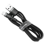 Baseus Cafule USB-A / Lightning 2.4A QC 3.0 Kabel 0,5 m - schwarz-grau