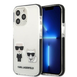 Karl Lagerfeld KLHCP13XTPEKCW iPhone 13 Pro Max 6.7&quot; hardcase white/white Karl&amp;Choupette