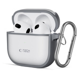 Tech-Protect Slim Hook Case for AirPods 4 - Gray