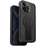 Uniq Heldro Mag Magclick Ladehülle für iPhone 15 Pro Max – Schwarz