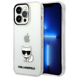 Karl Lagerfeld KLHCP14LCTTR iPhone 14 Pro 6.1 &quot;hardcase clear / transparent Choupette Body