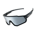 Rockbros SP383 Polarized Mirror Kids Cycling Glasses with UV400 Protection - Black