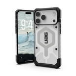 UAG Pathfinder Clear MagSafe Case für iPhone 17 Pro Max - Weiß und Grau