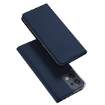 Dux Ducis Skin Pro case for Oppo Reno 8 flip cover card wallet stand blue