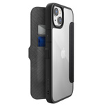 Raptic X-Doria Urban Folio Case iPhone 14 Plus Hülle mit Klappe schwarz