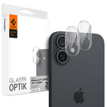 Spigen Optik Glas.tR Panzerglas für die Kamera für iPhone 16 / 16 Plus - transparent (2 Stk.)