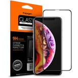 Spigen Glass FC gehärtetes Glas mit schwarzem Rahmen für iPhone X/XS/11 Pro