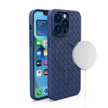 MagSafe Woven Case for iPhone 13 Pro - navy blue