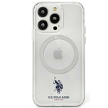 US Polo USHMP15SUCIT iPhone 15 6.1" transparent MagSafe Collection