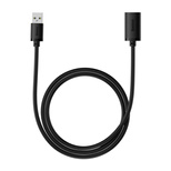 Przedłużacz kabel USB 2.0 1.5m Baseus AirJoy Series - czarny