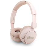 Guess Metal Logo Script Over-Ear-Kopfhörer - Pink