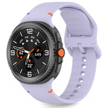 Tech-Protect Silikonarmband für Samsung Galaxy Watch 40/44/46 mm - Lila