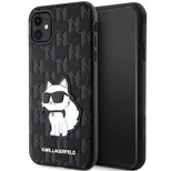 Karl Lagerfeld KLHCN61SAKHPCK iPhone 11 / Xr 6.1" black/black Saffiano Monogram Choupette