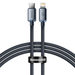 Baseus CAJY000201 Lightning – USB-C PD QC-Kabel 20 W 480 Mbit/s 1,2 m – Schwarz