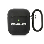 AMG AMA2SLWK AirPods cover black/black Leather