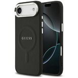 Etui Guess Classic Logo MagSafe na iPhone Air - czarne