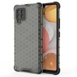 Honeycomb etui pancerny pokrowiec z żelową ramką Samsung Galaxy A42 5G czarny