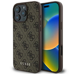 Guess 4G Classic iPhone 16 Pro Max Case - Brown