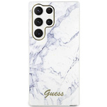 Guess GUHCS23LPCUMAH S23 Ultra S918 white/white hardcase Marble