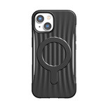 Raptic X-Doria Clutch Built Case iPhone 14 Hülle mit MagSafe-Rückseite, Schwarz