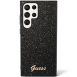 Guess GUHCS23LHGGSHK S23 Ultra S918 black/black hard case Glitter Script