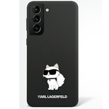 Karl Lagerfeld KLHCS23LSNCHBCK S23 Ultra S918 hardcase black/black Silicone Choupette