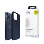 Etui 3mk Silicone Case na iPhone 15 Pro Max - granatowe