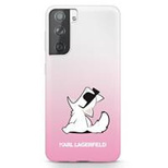 Karl Lagerfeld KLHCS21MCFNRCPI S21+ G996 hardcase różowy/pink Choupette Fun