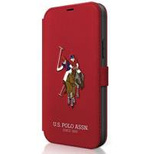 US Polo USFLBKP12MPUGFLRE iPhone 12/12 Pro 6,1" czerwony/red book Polo Embroidery Collection