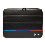 BMW Carbon Tricolor Hülle für einen 16&quot; Laptop - Schwarz